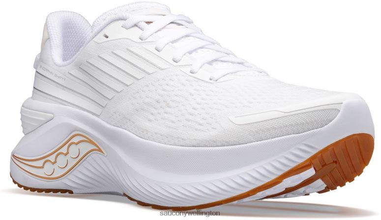 Saucony Women Endorphin Shift 3 Wide White/Gum 0066X643