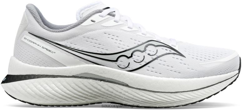 Saucony Women Endorphin Speed 3 White/Black 0066X519