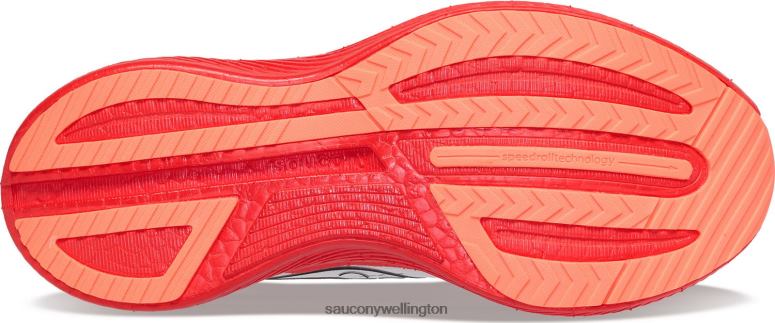 Saucony Women Endorphin Speed 3 White/Black/ViZiRed 0066X520