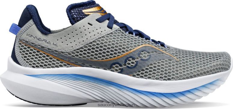 Saucony Women Kinvara 14 Fossil/Pool 0066X530