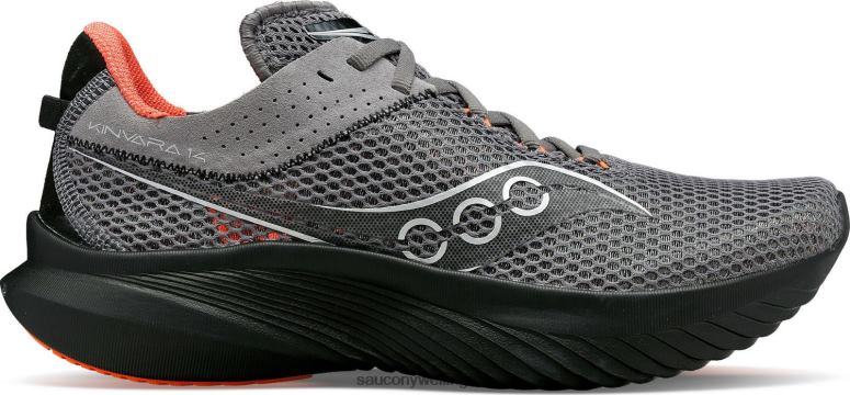 Saucony Women Kinvara 14 Gravel/Black 0066X533