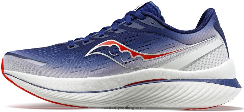 Saucony Women London Endorphin Speed 3 Navy/White 0066X596