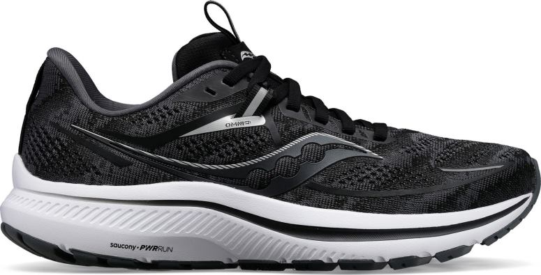 Saucony Women Omni 21 Black/White 0066X578