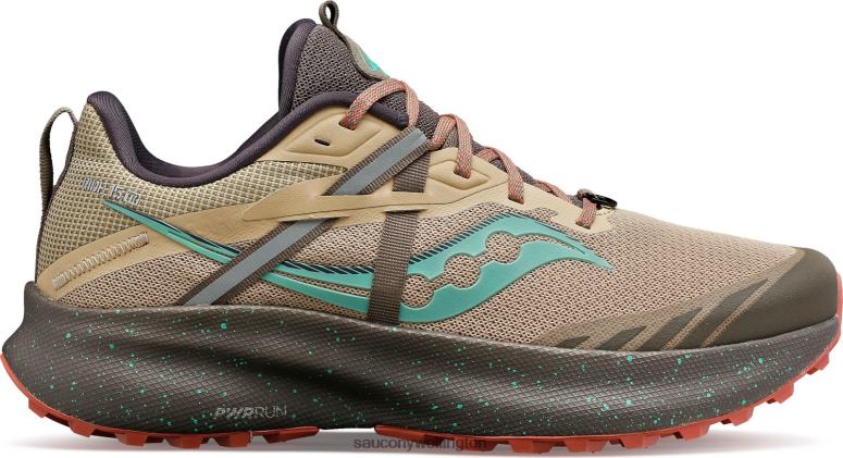 Saucony Women Ride 15 TR Desert/Sprig 0066X547