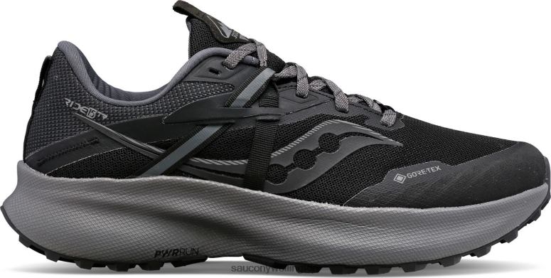 Saucony Women Ride 15 TR GTX Black/Charcoal 0066X622