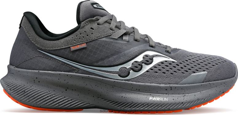 Saucony Women Ride 16 Gravel/Zenith 0066X505