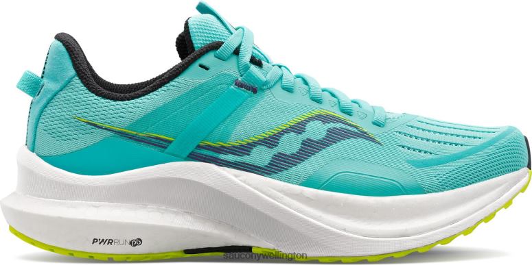 Saucony Women Tempus Cool Mint/Acid 0066X560