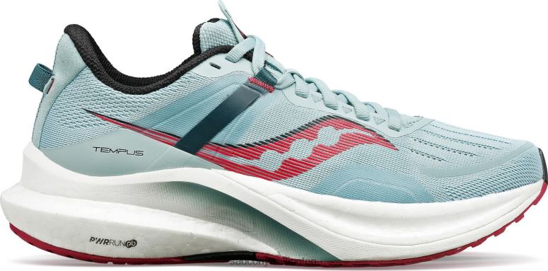 Saucony Women Tempus Mineral/Rose 0066X568